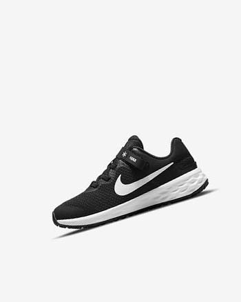 Nike Revolution 6 FlyEase Negros Grises Oscuro Blancos | MX 5343